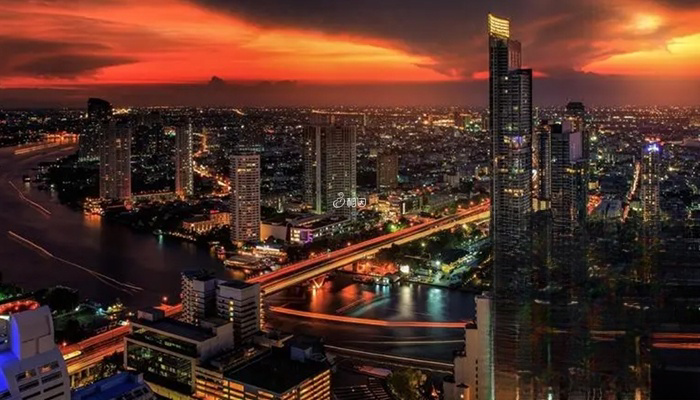 曼谷的夜景很美