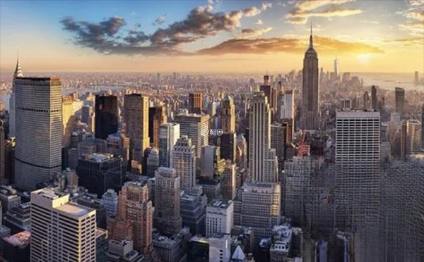 曼哈顿区是纽约最繁华的街区