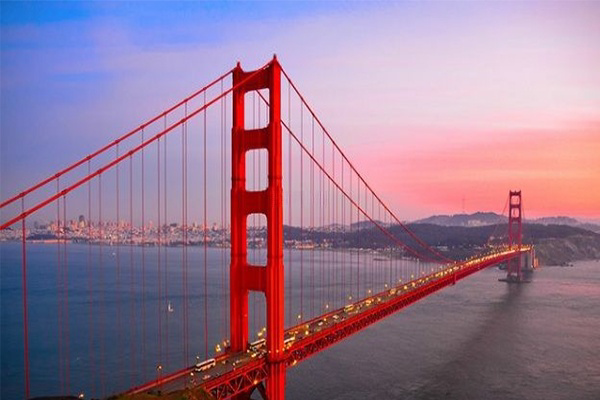 世界最大的单孔吊桥 - 金门大桥